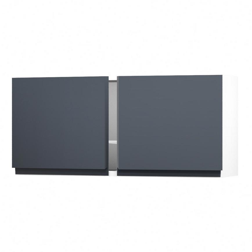 Clerkenwell Super Matt Navy 500 Tall Bridge Unit Door Open