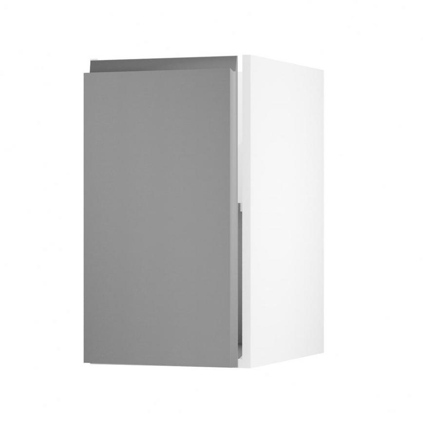 Clerkenwell Super Matt Slate Grey 400 Full Height Door Open