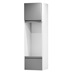 Clerkenwell Super Matt Slate Grey 600 Tall Appliance Tower Door Open 570mm