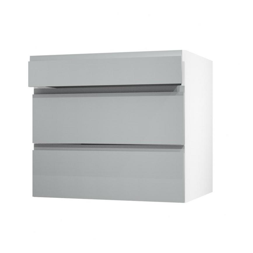 Clerkenwell Super Matt Slate Grey 800 Drawer Front Open