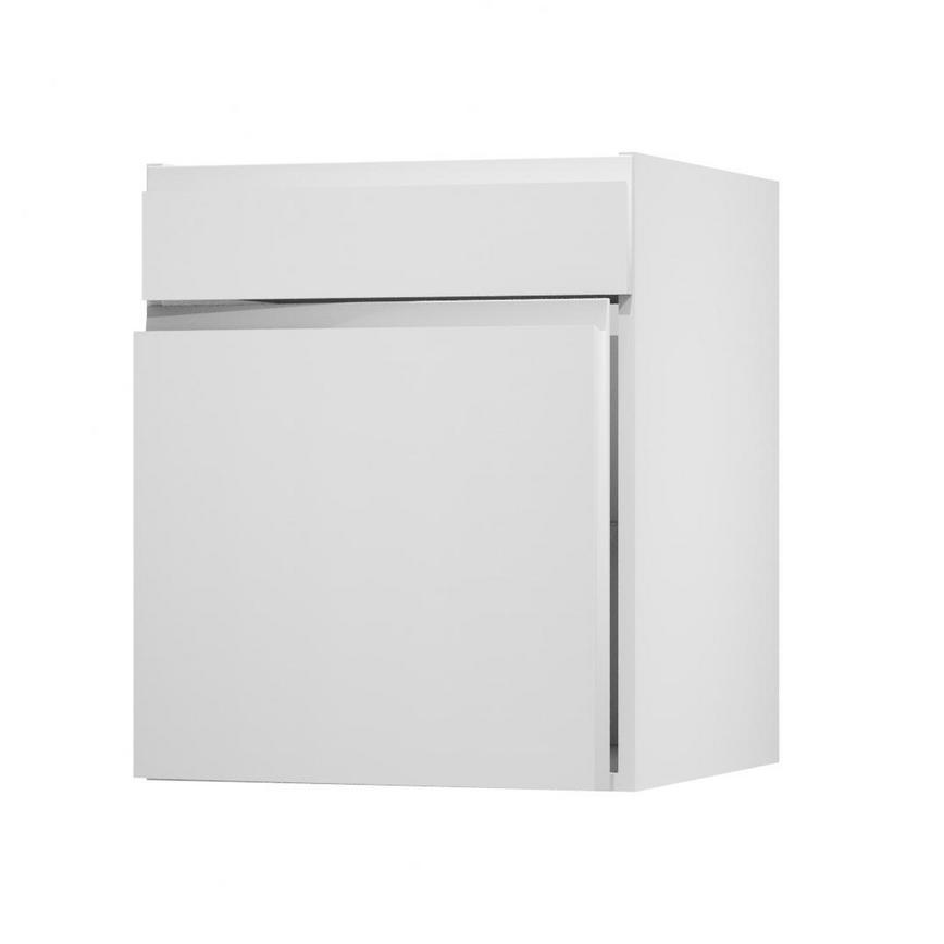 Clerkenwell Super Matt White 600 Standard Door Open