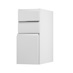 Clerkenwell Super Matt White 300 Pan Drawer Door Open
