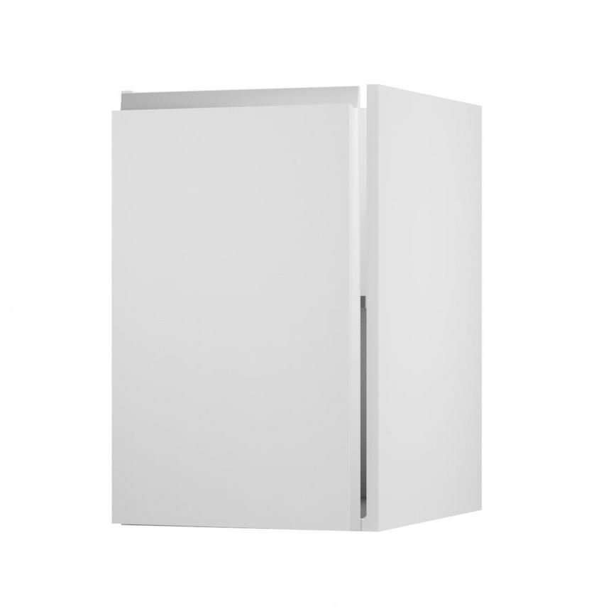 Clerkenwell Super Matt White 450 Full Height Door Open