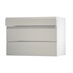 Clerkenwell Gloss Sandstone 1000 Drawer Door Open