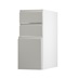 Clerkenwell Gloss Sandstone 300 Pan Drawer Door Open
