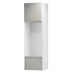 Clerkenwell Gloss Sandstone 600 Tall Appliance Tower Door Open 570mm