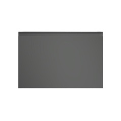 Clerkenwell Gloss Charcoal 600 Hob / Pan Drawer Door Cut Out