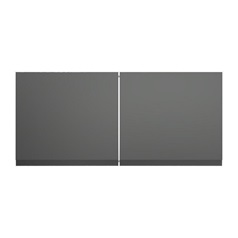 Clerkenwell Gloss Charcoal 500 Tall Bridge Unit Door