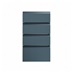 Clerkenwell Super Matt Marine Blue 400 Deep Drawer Door