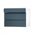 Clerkenwell Super Matt Marine Blue 900 Drawer Door Open