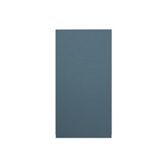 Clerkenwell Super Matt Marine Blue 750mm x 1400mm Tall Larder Door Shown from the Front as a Single Door