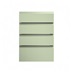 Clerkenwell Super Matt Reed Green 500 Drawer Door