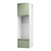 Clerkenwell Super Matt Reed Green 600 Tall Appliance Tower Door Open 570mm