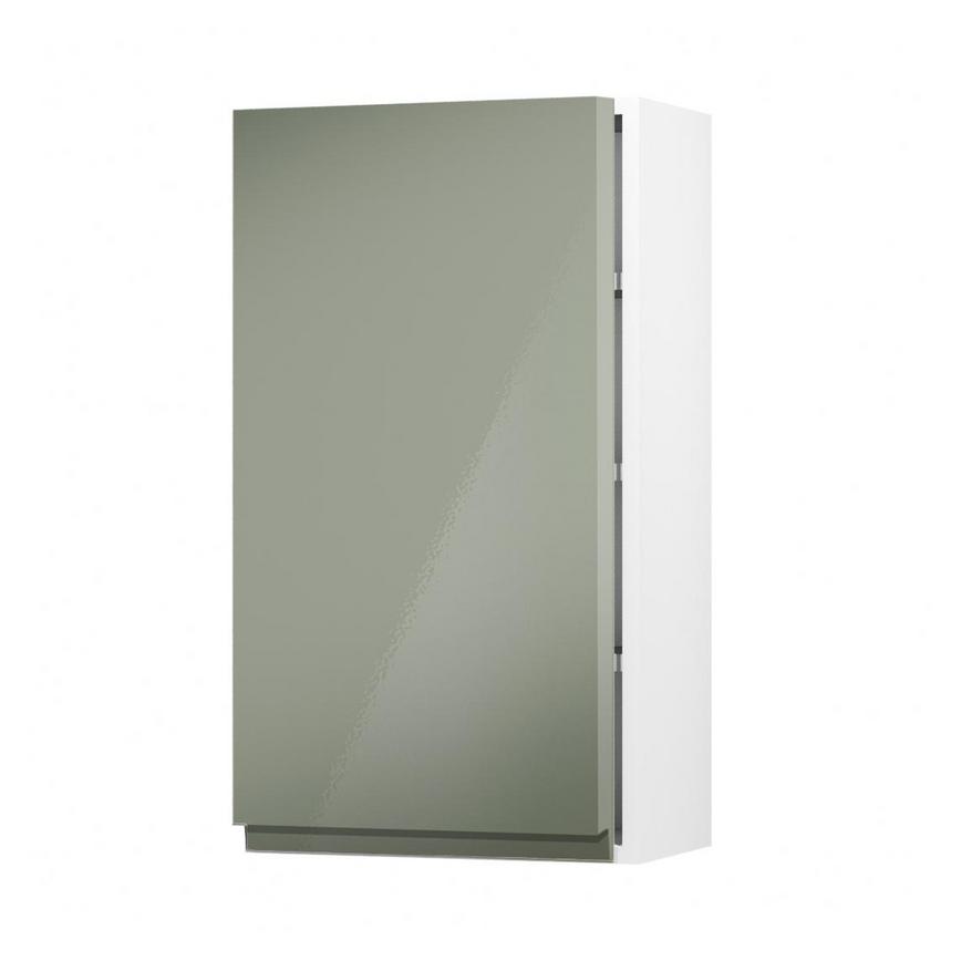 Clerkenwell Gloss Reed Green 500 Tall Door Open