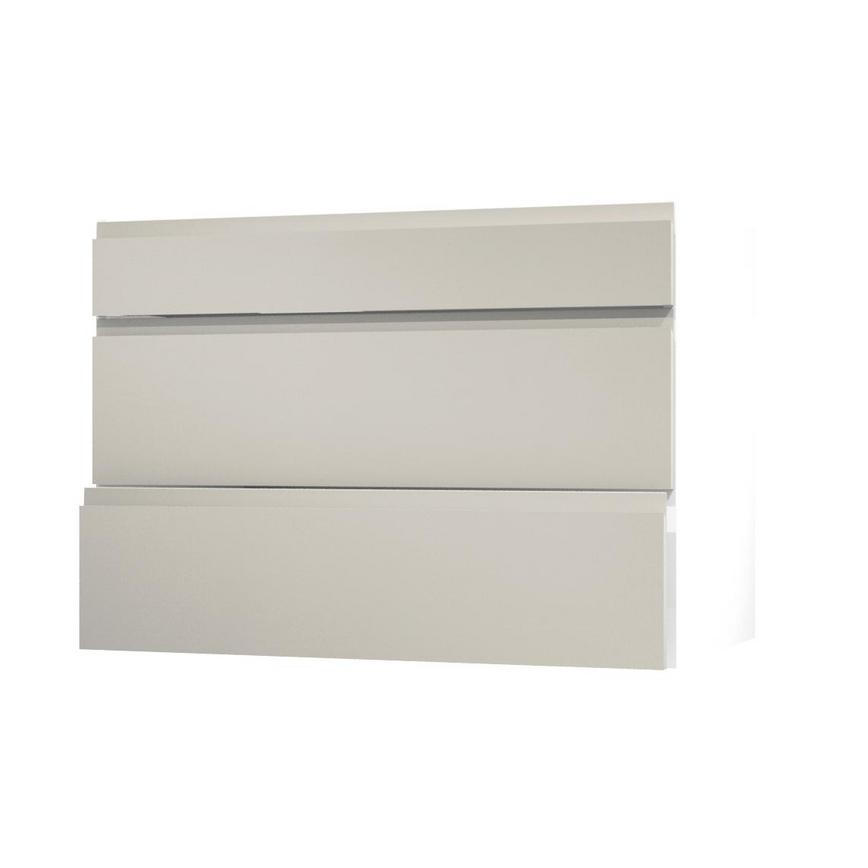 Clerkenwell Gloss Porcelain 275mm x 1000mm Appliance Tower Kitchen Drawer at an Angle