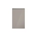 Clerkenwell Gloss Sand Grey 600mm x 945mm Appliance Door Shown Closed from the Front as Part of an Appliance Tower Unit