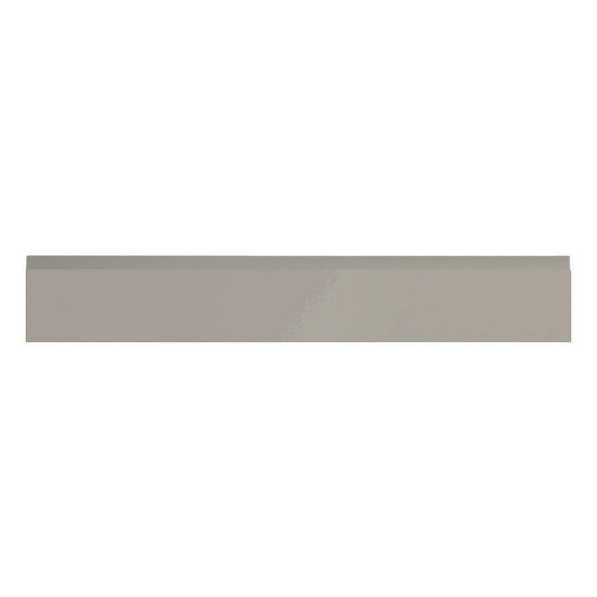 Clerkenwell Gloss Sand Grey 1000mm x 160mm Drawer Shown Closed from the Front as Part of a Drawer Unit