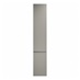 Clerkenwell Gloss Sand Grey 400mm x 1400mm Tall Larder Door Shown Closed from the Front as part of a Full Larder Unit