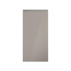 Clerkenwell Gloss Sand Grey 350mm x 720mm Full Height Door Shown Closed from the Front
