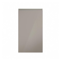 Clerkenwell Gloss Sand Grey 400mm x 720mm Full Height Door Shown Closed from the Front