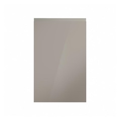 Clerkenwell Gloss Sand Grey 450mm x 720mm Appliance Door Shown Closed from the Front