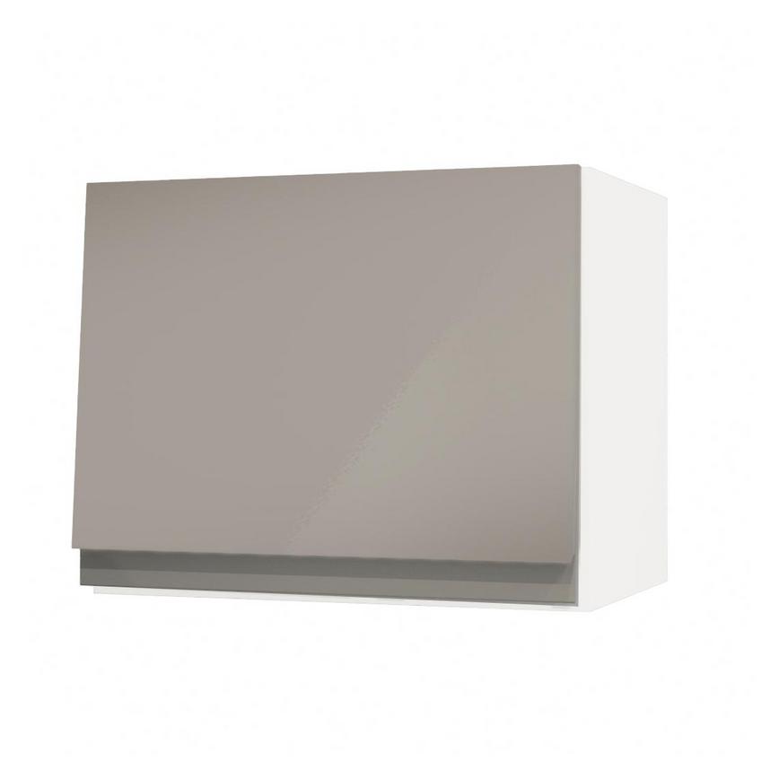 Clerkenwell Gloss Sand Grey 450mm x 360mm Bridging Unit Door Shown Open at an Angle