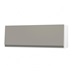 Clerkenwell Super Matt Sand Grey 752mm x 310mm x 16mm End Panel Cut Out Front