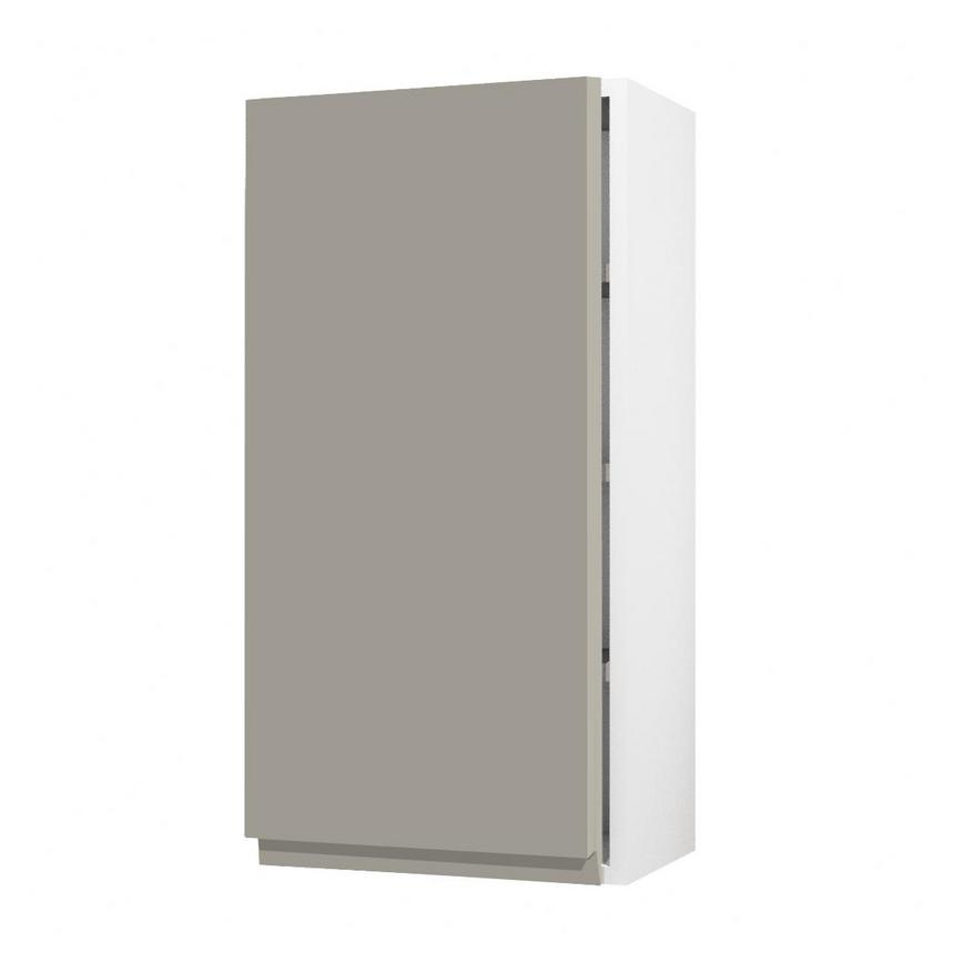 Clerkenwell Super Matt Sand Grey 557mm x 300mm Full Height Drawerline Kitchen Door Cut Out Front