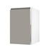 Clerkenwell Super Matt Sand Grey 437mm x 600mm Appliance Tower Kitchen Door Cut Out Front