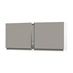 Clerkenwell Super Matt Sand Grey 600mm x 600mm Full Height Appliance Tower Kitchen Door Cut Out Front