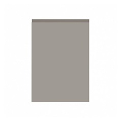 Clerkenwell Super Matt Sand Grey 720mm x 400mm Full Height Kitchen Door Angled Open