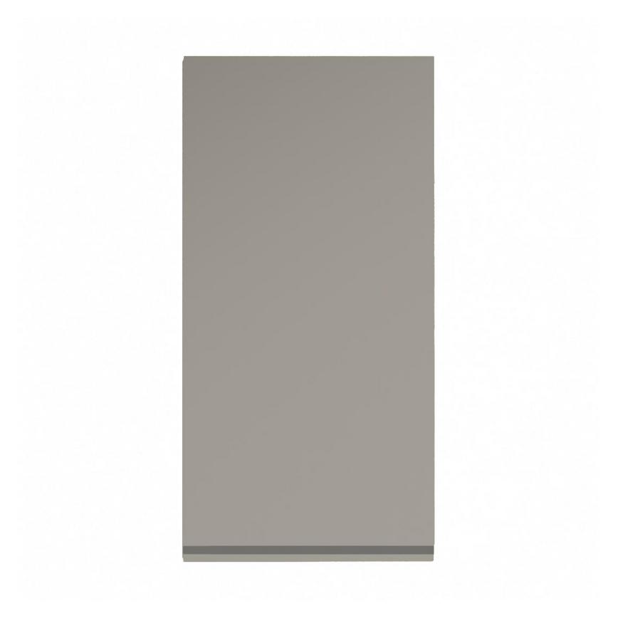 Clerkenwell Super Matt Sand Grey 557mm x 400mm Full Height Drawerline Kitchen Door Cut Out Front