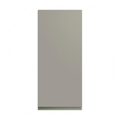 Clerkenwell Super Matt Sand Grey 720mm x 400mm Full Height Kitchen Door Cut Out Front