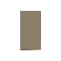 Clerkenwell Matt Metallic Bronze 1400mm x 750mm Tall Appliance Tower Kitchen Door Primary Cut Out