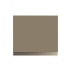 Clerkenwell Matt Metallic Bronze 360mm x 400mm Half Height Kitchen Door or Drawer Primary Cut Out