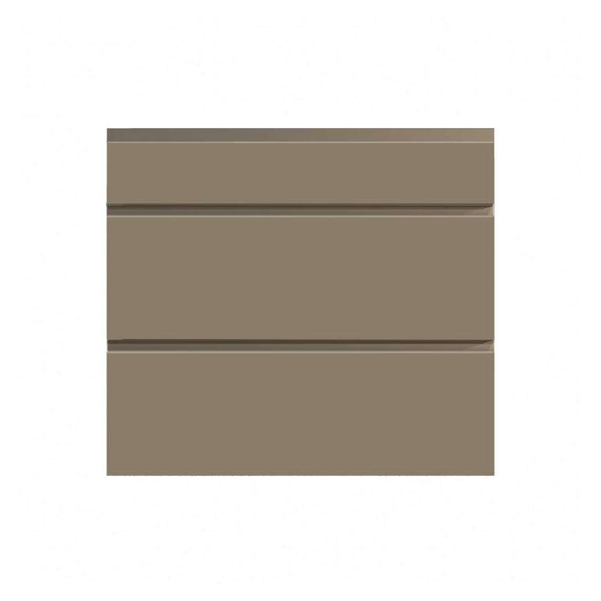 Clerkenwell Matt Metallic Bronze 275mm x 800mm Pan Kitchen Drawer Additional Cut Out