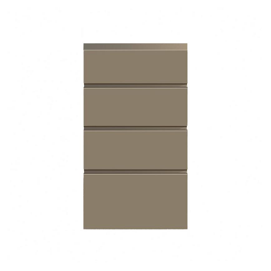 Clerkenwell Matt Metallic Bronze 160mm x 400mm Kitchen Drawer Additional Cut Out