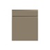 Clerkenwell Matt Metallic Bronze 557mm x 600mm Full Height Drawerline Kitchen Door Additional Cut Out
