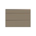 Clerkenwell Matt Metallic Bronze 275mm x 1000mm Appliance Tower Kitchen Drawer Additional Cut Out