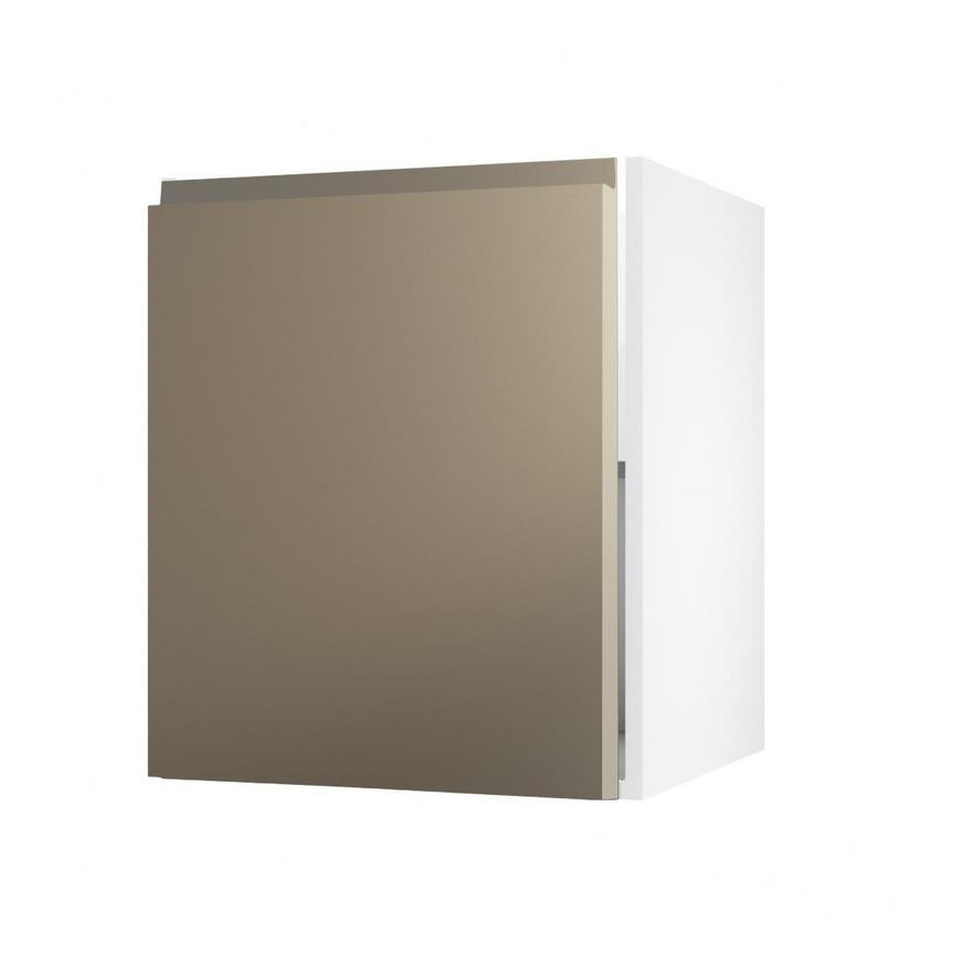 Clerkenwell Matt Metallic Bronze 720mm x 600mm Full Height Kitchen Door Angled Open