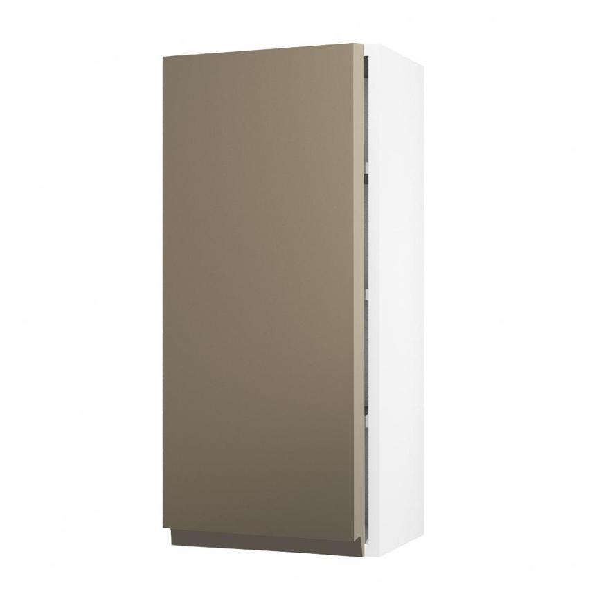 Clerkenwell Matt Metallic Bronze 900mm x 400mm Tall Kitchen Door Angled Open