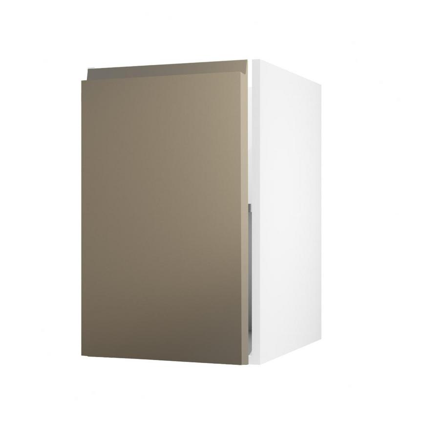 Clerkenwell Matt Metallic Bronze 720mm x 450mm Full Height Kitchen Door Angled Open