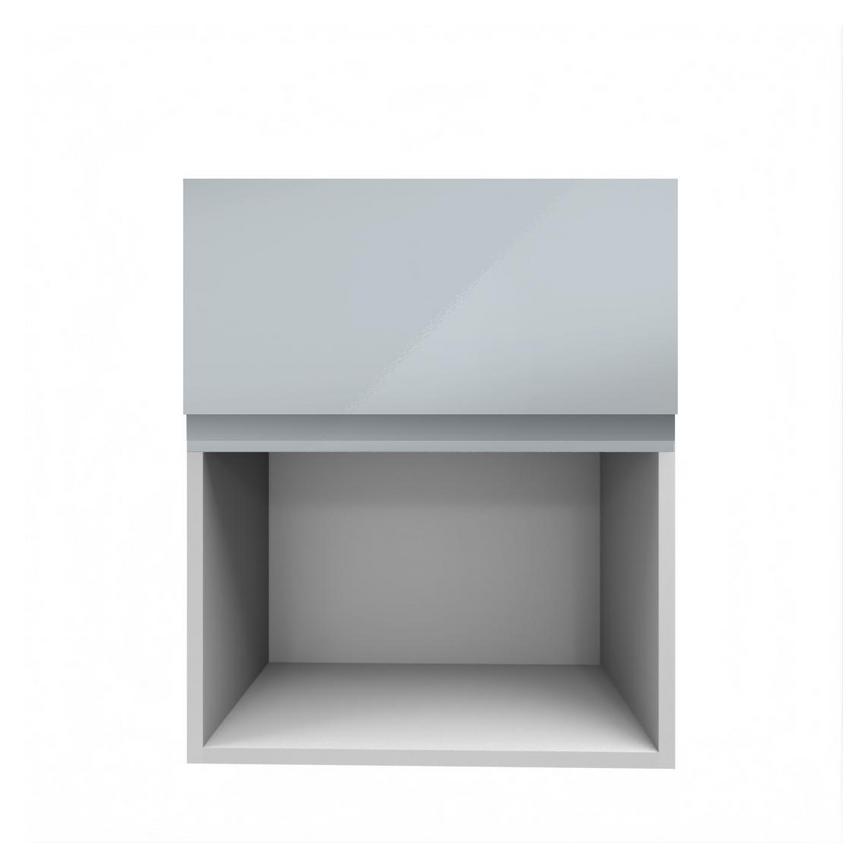Clerkenwell Gloss Mist 326mm x 600mm Full Height Microwave Top Box Kitchen Door