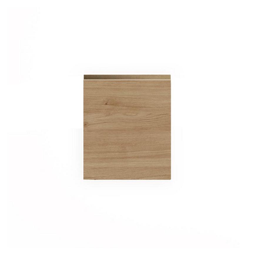 Clerkenwell Matt Natural Oak 733mm x 600mm Tall Appliance Tower Kitchen Door Primary Cut Out