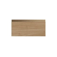 Clerkenwell Matt Natural Oak 227mm x 500mm Deep Kitchen Drawer Primary Cut Out