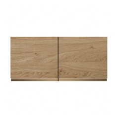 Clerkenwell Matt Natural Oak 460mm x 1000mm Tall Bridging Unit Kitchen Door Pair Primary Cut Out