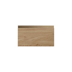 Clerkenwell Matt Natural Oak 227mm x 400mm Deep Kitchen Drawer Primary Cut Out