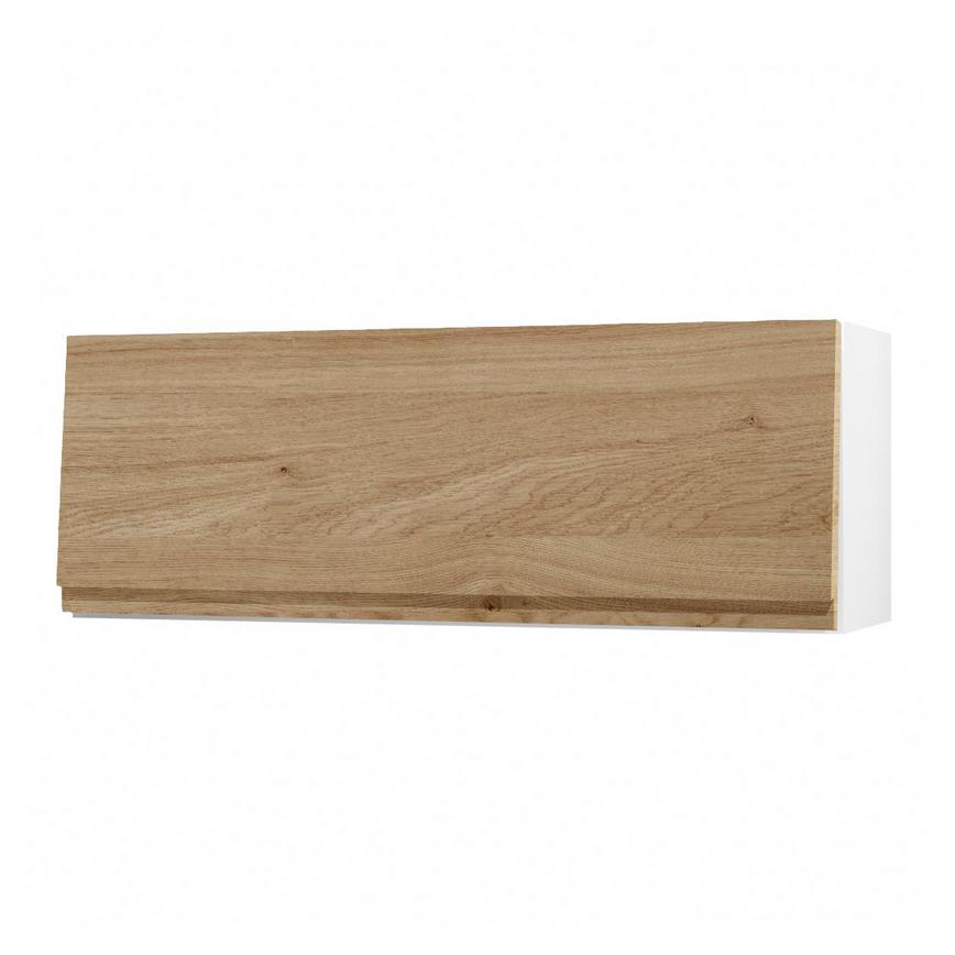 Clerkenwell Matt Natural Oak 360mm x 1000mm Half Height Kitchen Door or Drawer Angled Open