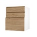 Clerkenwell Matt Natural Oak 394mm x 600mm Hob or Pan Kitchen Door or Drawer Angled Open