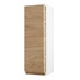 Clerkenwell Matt Natural Oak 900mm x 300mm Tall Kitchen Door Angled Open